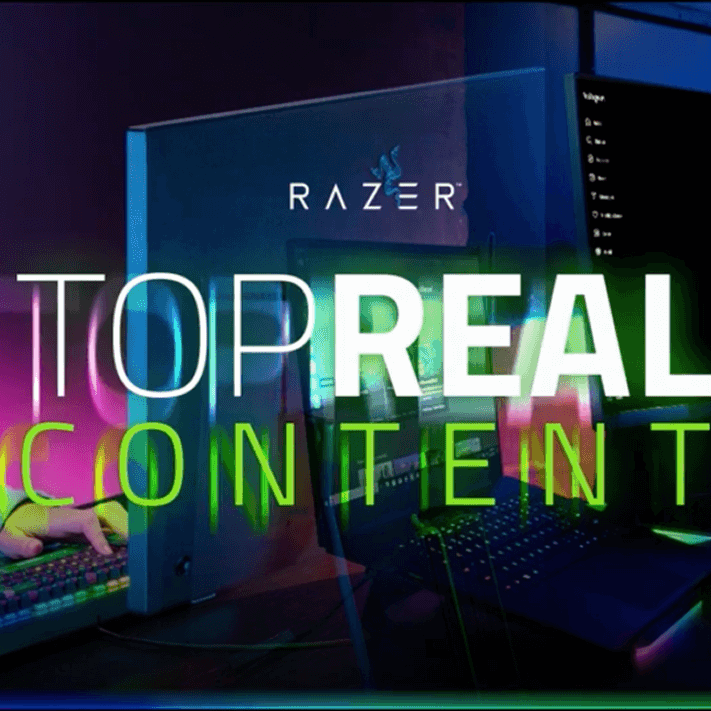 top real content de razer para latam
